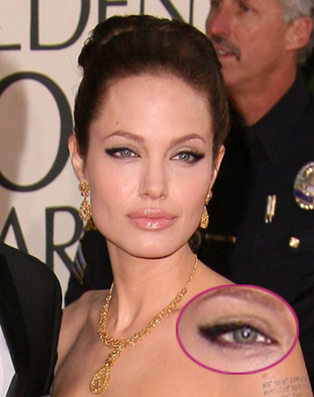 Angelina Jolie Machiaj ochi de pisica
