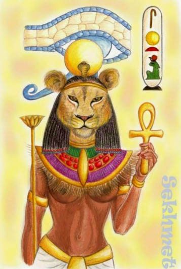 Zodia Sekhmett din zodiacul Egiptean