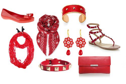 accesorii vestimentare rosii