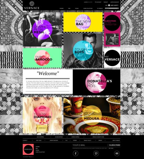 versace website