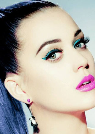 machiaj colorat Katy Perry