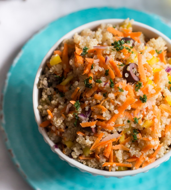 Salată de quinoa cu morcov