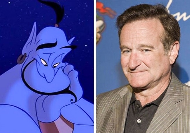Duhul din Lampă și Robin Williams