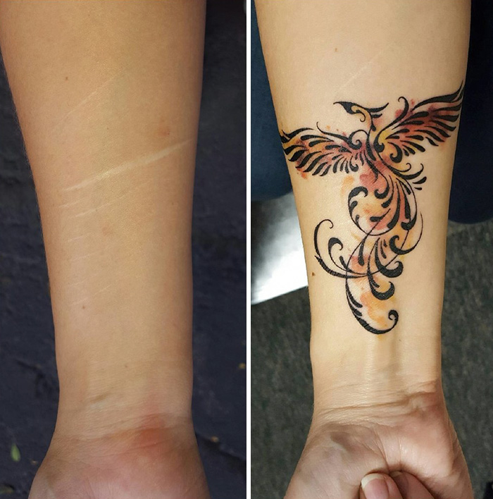 tatuaje care ascund perfect cicatricile 1