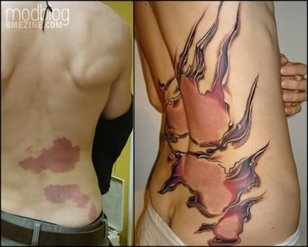tatuaje care ascund perfect cicatricile 11