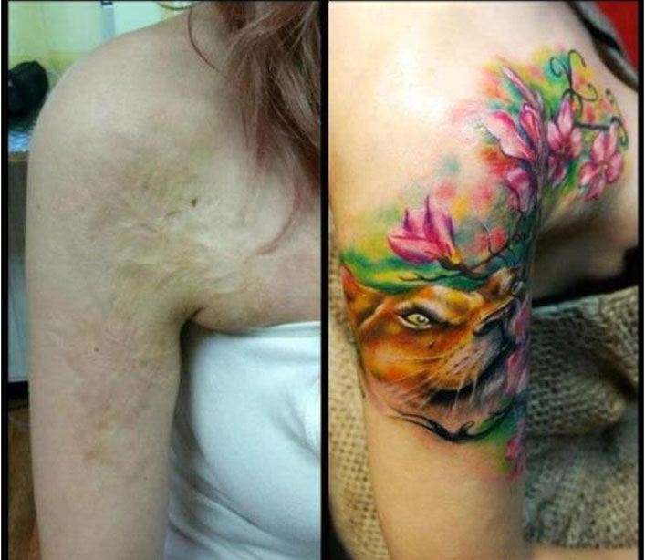 tatuaje care ascund perfect cicatricile 29