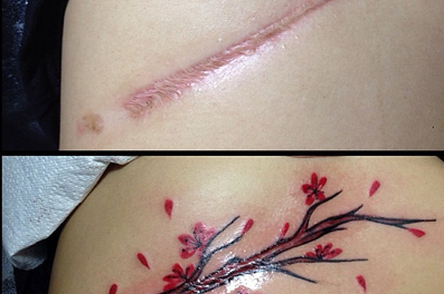 tatuaje care ascund perfect cicatricile 8