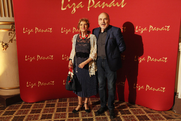 Eugen Cristea impreuna cu sotia, Cristina Deleanu