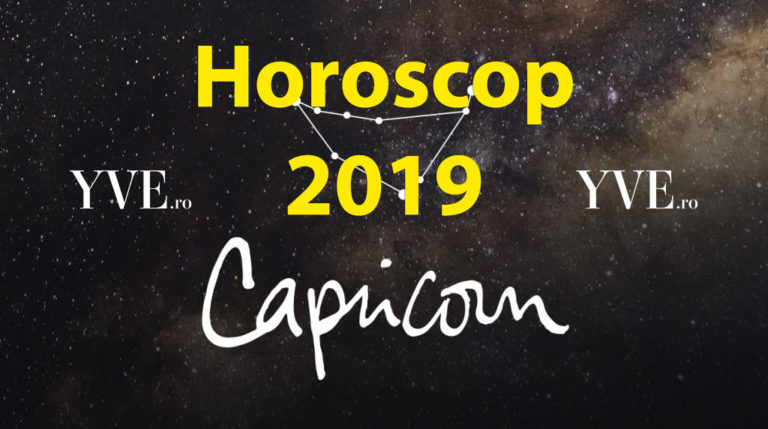 Horoscop Capricorn 2019