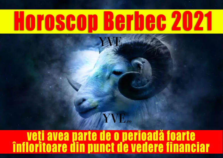 Horoscop Berbec 2021