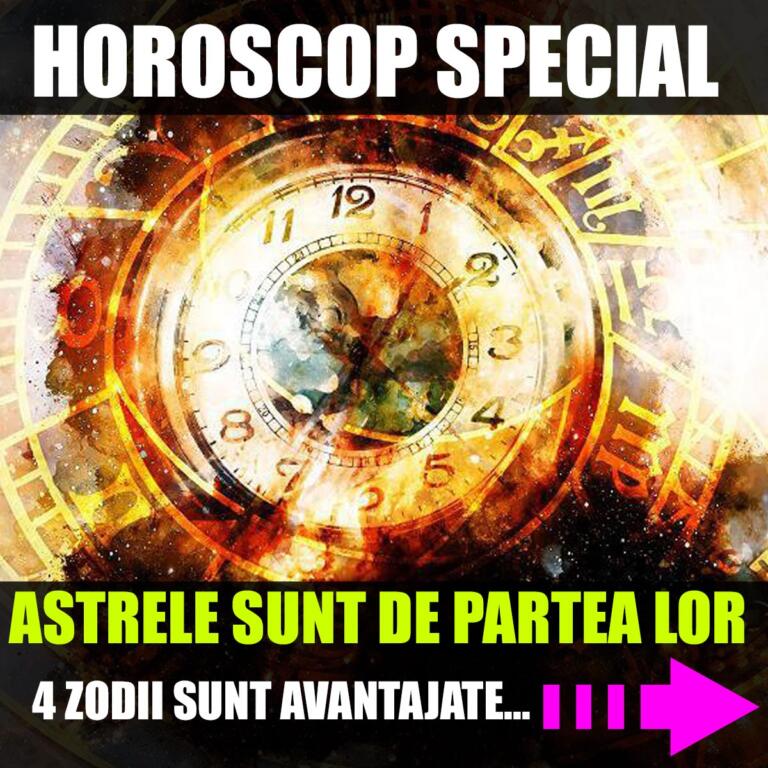 Horoscop special. 4 zodii avantajate