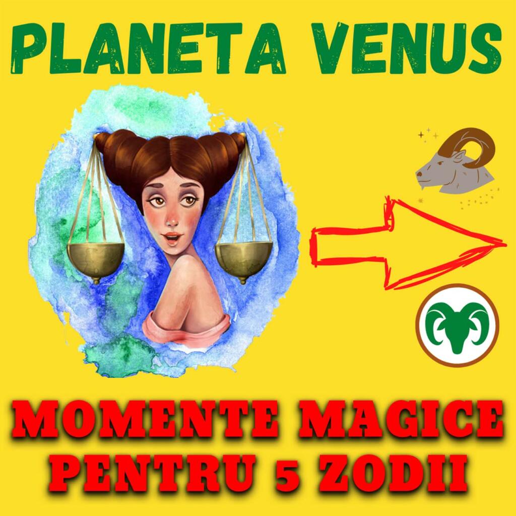 Venus intra in Balanta pe 29 septembrie. Momente magice pentru 5 zodii