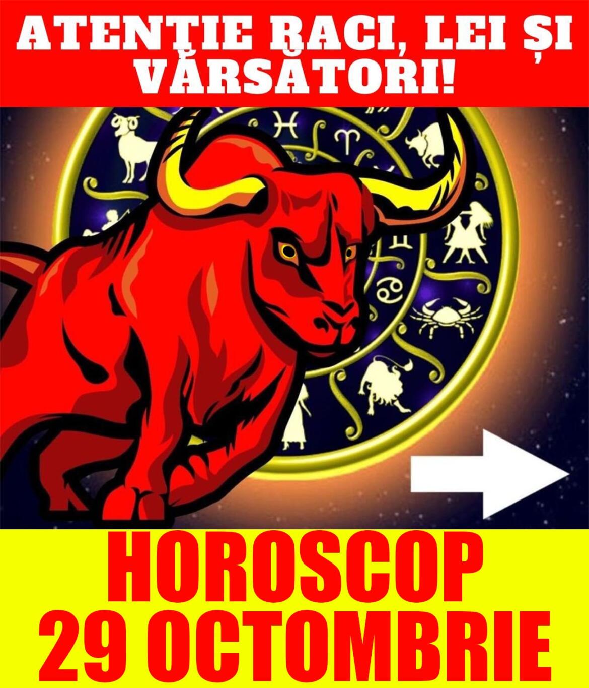 Horoscop 29 octombrie 2022. Leul va fi tras in jos de orgoliul pe care il are