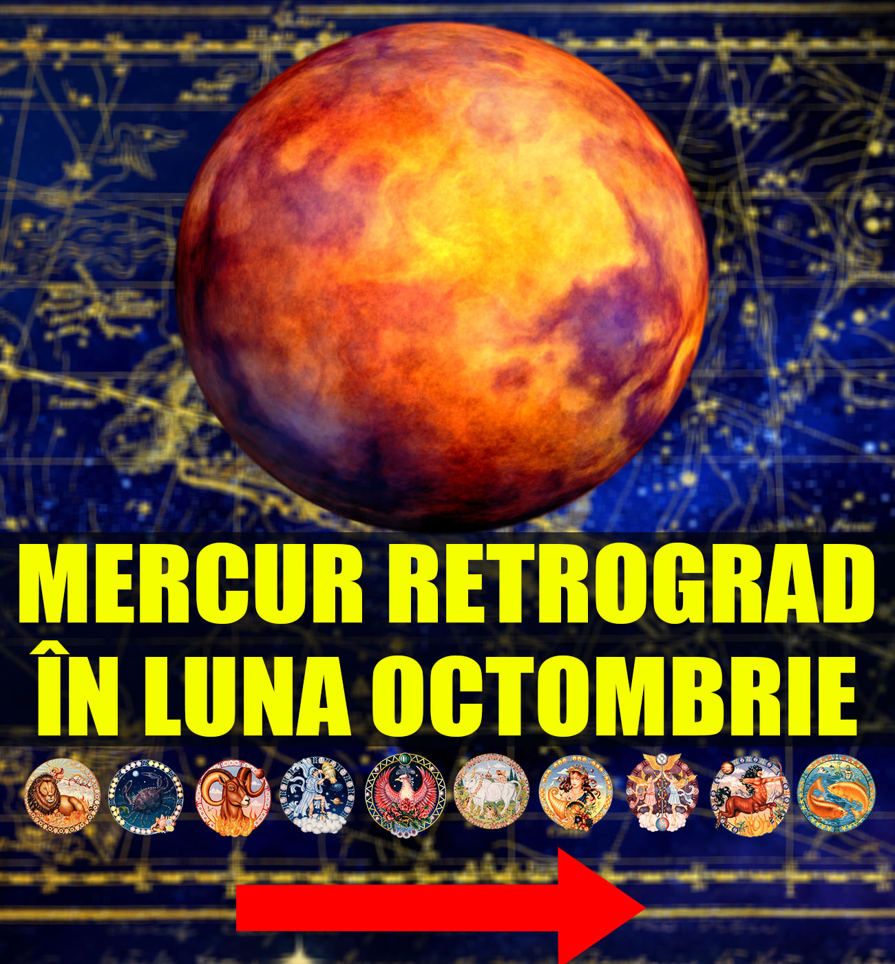 Mercur Retrograd in luna Octombrie aduce o stare de neliniste pentru 4 zodii
