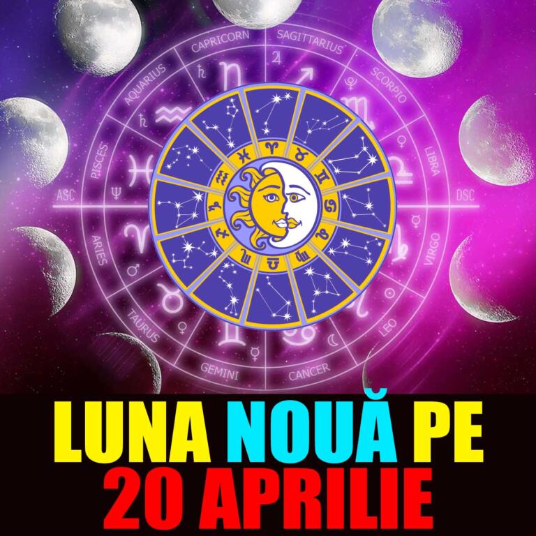 Luna Noua pe 20 aprilie. Un moment de reinnoire si transformare pentru toate zodiile