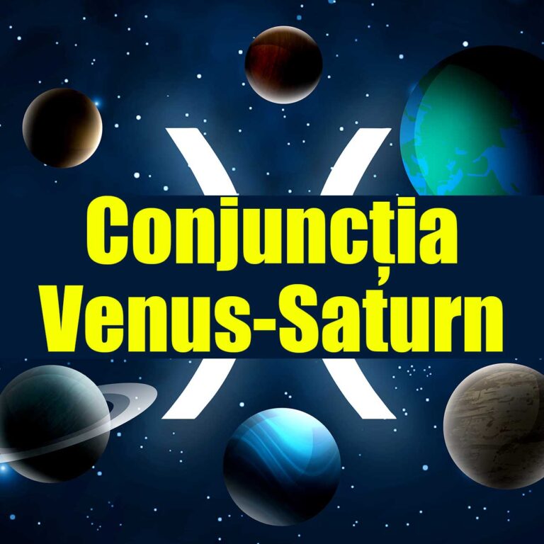 Conjunctia Venus-Saturn de Maine, 22 Martie 2024