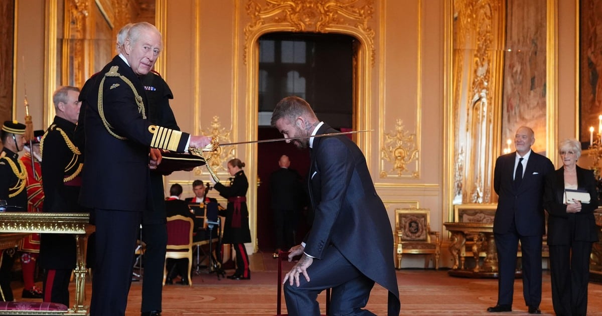David Beckham devine Cavaler: Momente de Magie la Castelul Windsor